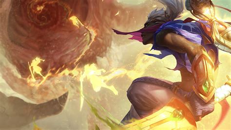 Sandstorm Ekko Lol Splash Art League Of Legends Lol Free 4k