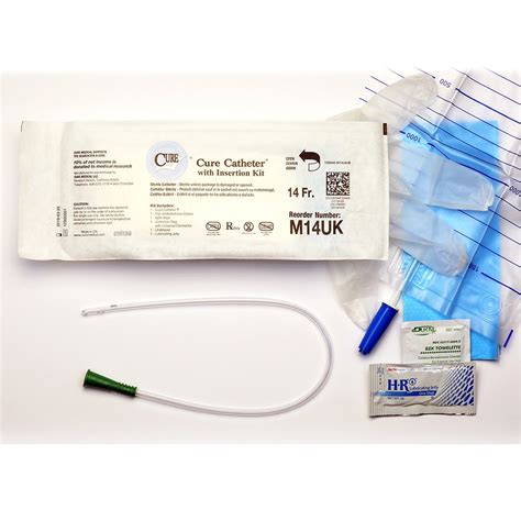 Cure Male Straight Tip Pocket Catheter Kit