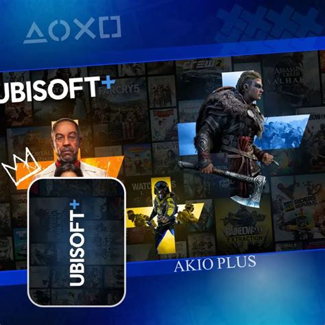 اکانت یوبی سافت پلاس + UBISOFT PLUS پلی استیشن - آکیو پلاس