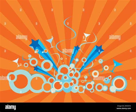 Retro Party Background More Retro Images In My Portfolio Stock Vector