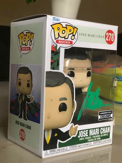 Limited Edition Funko Pop Jose Mari Chan With His Signature Hobbies