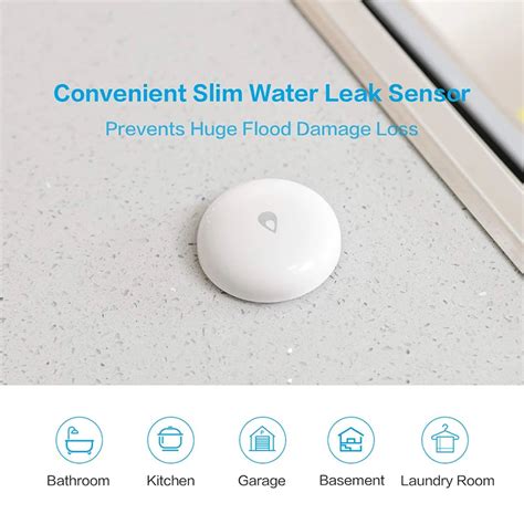 Aqara IP67 Water Immersing Sensor Zigbee Flood Water Leak Detector ...