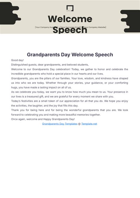 Sample Welcome Speech For Dance Program 3