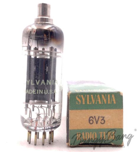 Sylvania 6V3/6Д20П Damper Flyback Diode TV Sweep Audio Vacuum Tube ...