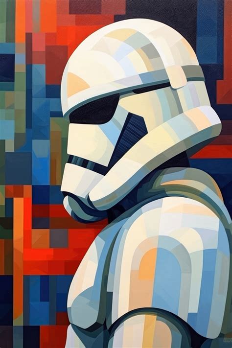 Minimalistic Stormtrooper posters prints by Fredrik Vindelälv Printler