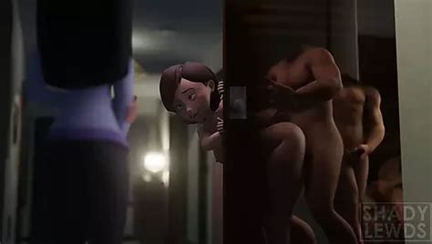Helen Parr Is A Super Horny Milf That Wants It Standing Up