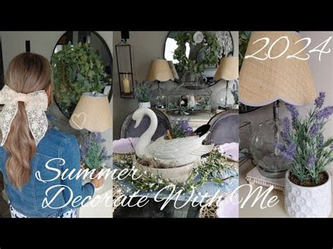 NEW 2024 SUMMER DECORATE WITH ME DECORATE WITH ME FOR SPRING