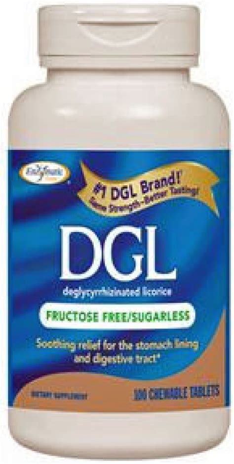 Enzymatic Therapy DGL 100 Chewable Tablets