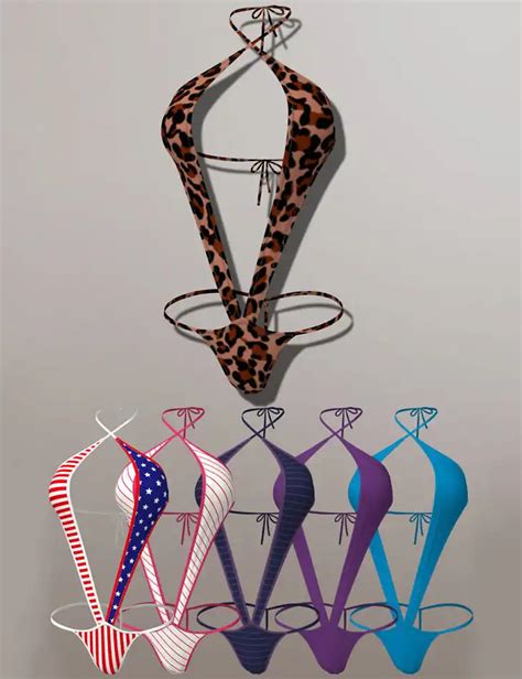 小比基尼我们 Tiny Bikini VI Clothing Bikini DAZ3DDL