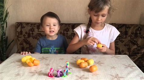 Киндер My little Pony обзор - YouTube