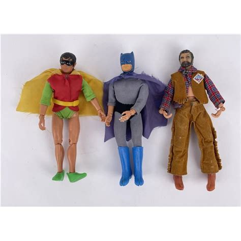 Collection Of Mego Action Figures