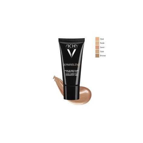 VICHY DERMABLEND FOND DE TEINT FLUIDE TEINTEE NUDE SPF ML