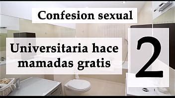 Confesión sexual Ella mamando por vicio Audio español XVIDEOS