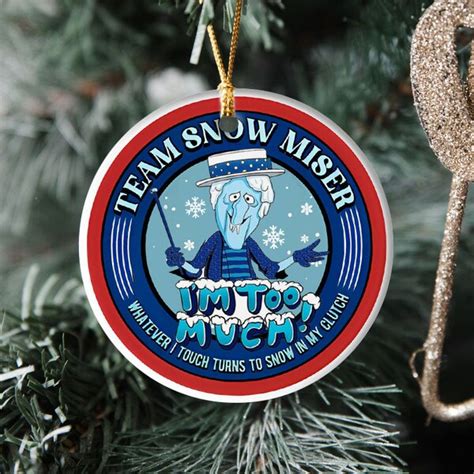 Snow Miser Ornament Etsy