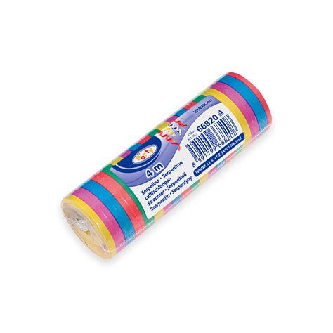 Luftschlange (PAP) Streifen 7mm x 4m - 1 Stück | 1-stop.shop | Alpine