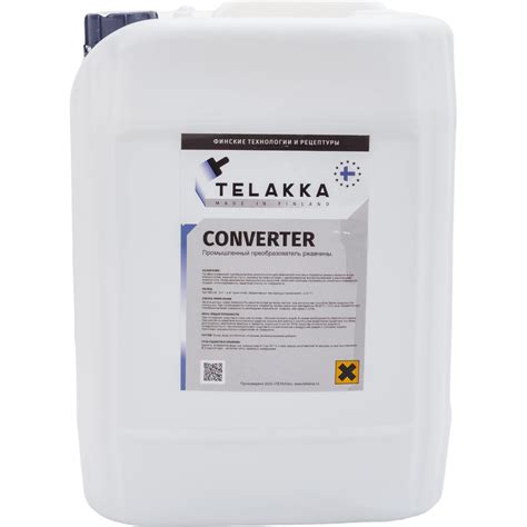 Преобразователь ржавчины Telakka CONVERTER 10 л 4631160697500 ...