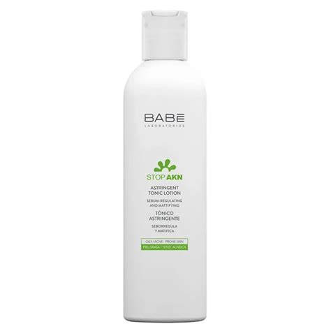 Toner Cân Bằng Da Dầu Mụn Babe Laboratorios Babe Stop AKN Astringent Tonic Lotion 250ml Vua