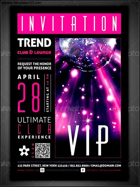 Event Invitation Psd Sample Templates
