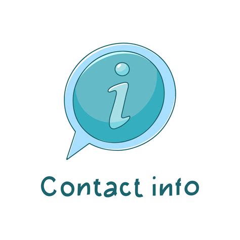 Contact information icon in hand drawn style isolated on white background. Contact sign in