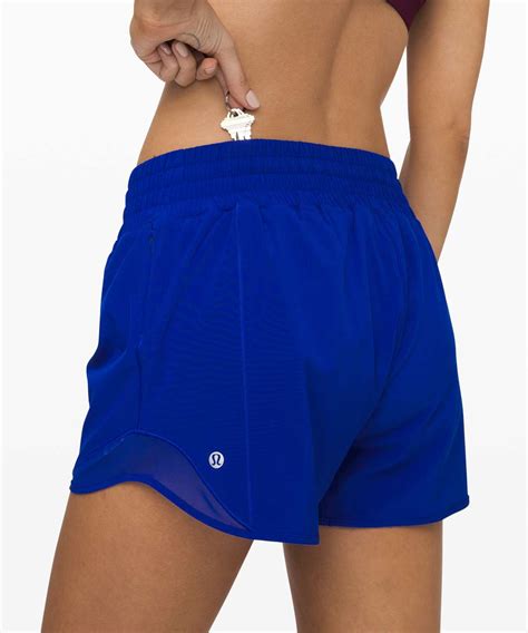 Lululemon Hotty Hot Short High Rise Long Jet Stream Lulu Fanatics