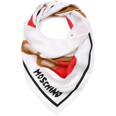 Платок Moschino 3549 m2908 twill silk COL 3 купить в интернет-магазине ...