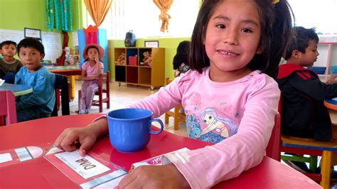 Apurímac Escolares de Chapimarca reciben alimentos con alto valor