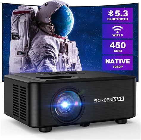 Screenmax Proyector Proyector Native P Con Wifi Y Bluetooth