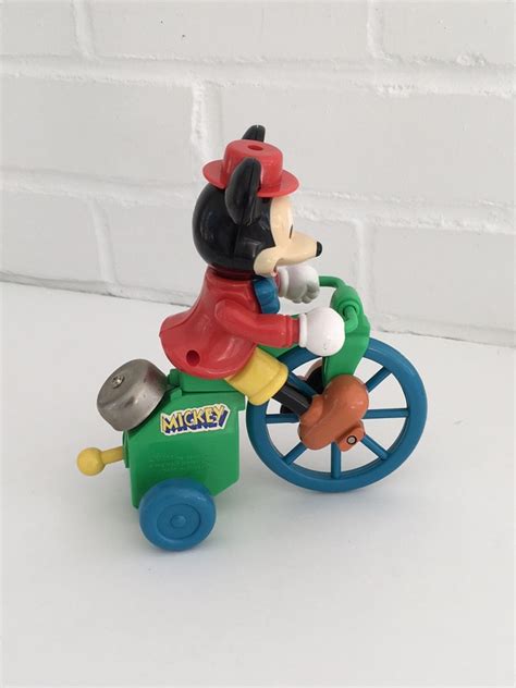 Vintage Disney Toy, Mickey Mouse Toy, Wind-Up toy, Vintage Wind-Up Toy