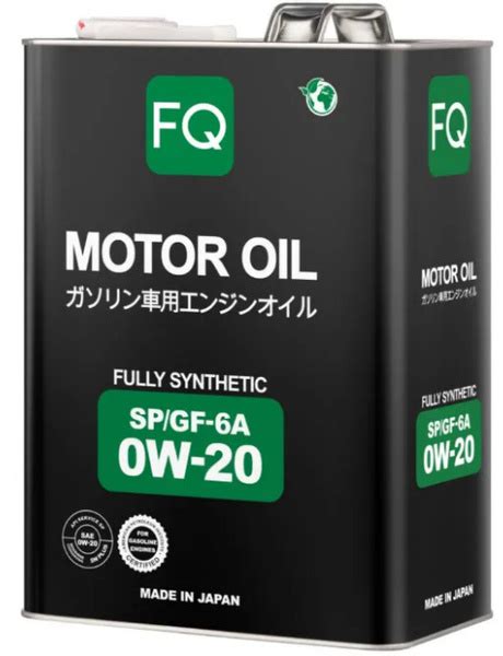 Масло моторное FQ 0W-20 Синтетическое - купить в интернет-магазине OZON ...