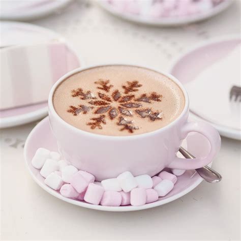 Snowflake Hot Chocolate At Peggy Porschen