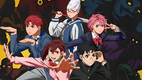 Okarun And Team Dandadan Anime Wallpaper Anime Reviews