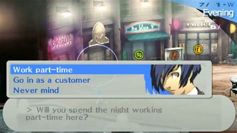 Persona 3 Portable Part Time Jobs All Job Unlocks Requirements