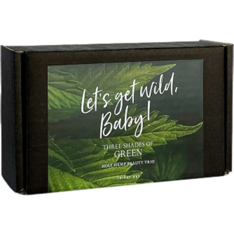 I WANT YOU NAKED Let S Get Wild Baby Holy Hemp Box 1 Set Ecco Verde Online Shop