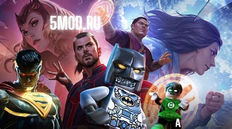 Лучшие игры про супергероев для Андроида