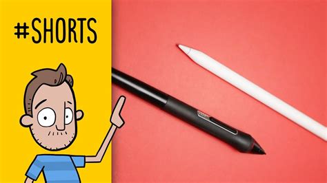 Wacom Stylus Vs Apple Pencil Shorts Youtube