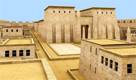 D Model Ancient Egyptian City Vr Ar Low Poly Cgtrader