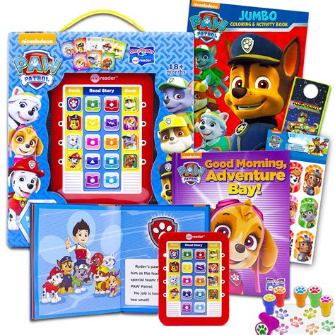 Buy Paw Patrol Read Along Books For Kids Bundle With 8 Read Aloud