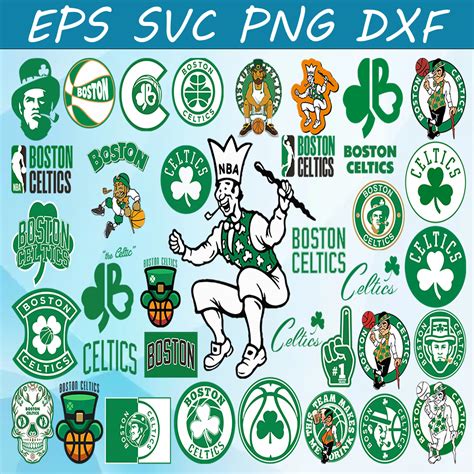 Bundle 37 Files Boston Celtics Basketball Team Svg Boston C Inspire Uplift