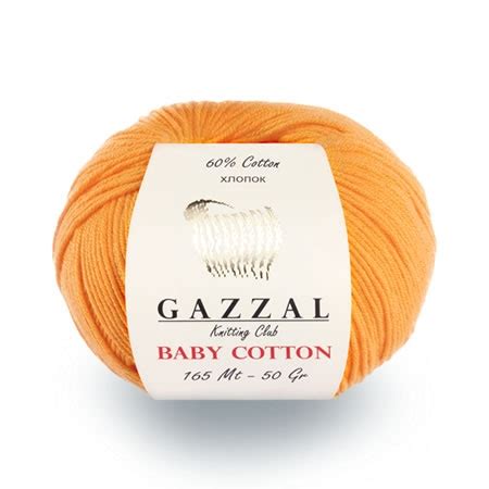 Пряжа Gazzal Baby Cotton — Купити Газзал Бебі Коттон в Україні