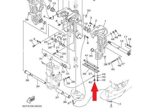 Yamaha Bolt 90119 06276 Anodes And Fittings Bottom Line Isle