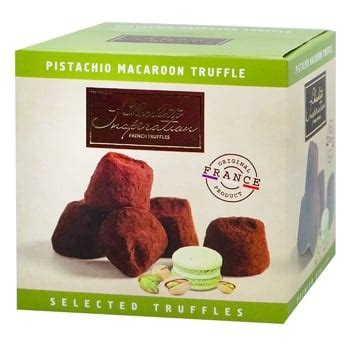 Конфеты Chocolate Inspiration Французские трюфели Фисташковый макарон ...