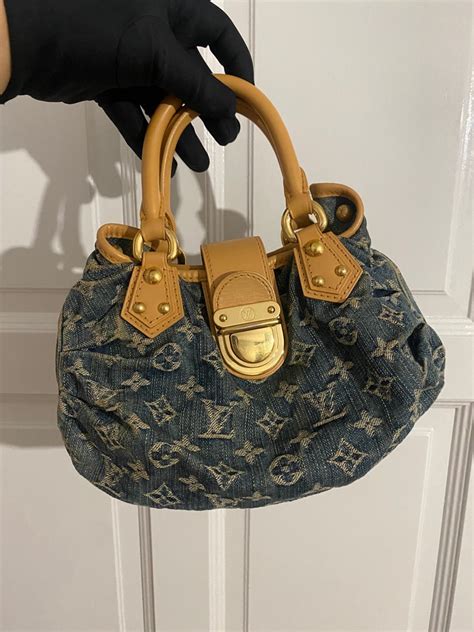 Louis Vuitton Lv Denim Pleaty Bag Luxury Bags Wallets On Carousell