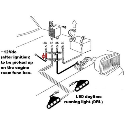 Wiring Diagram For Drl Relay - Wiring Flow Schema