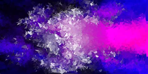 Dark purple vector gradient polygon layout. 22878616 Vector Art at Vecteezy