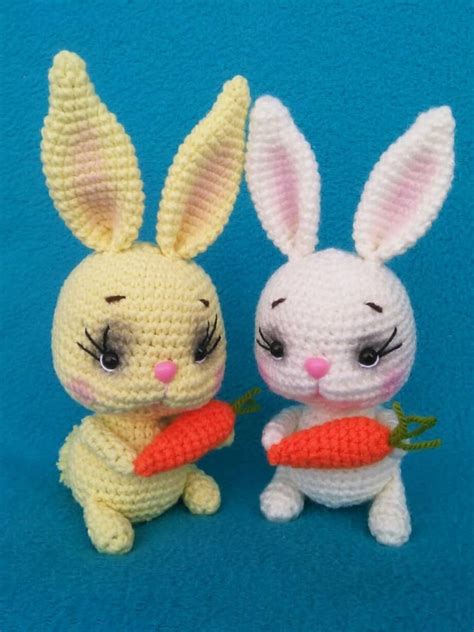 "Схема вязания кролика крючком"