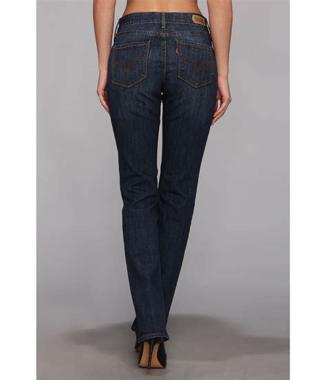 Levis® Womens 525™ Perfect Waist Straight Leg Jean Sapphire Zappos