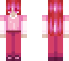 pink girl | Minecraft Skin