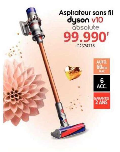 Promo Aspirateur Sans Fil Dyson V Chez Gitem Icatalogue Fr