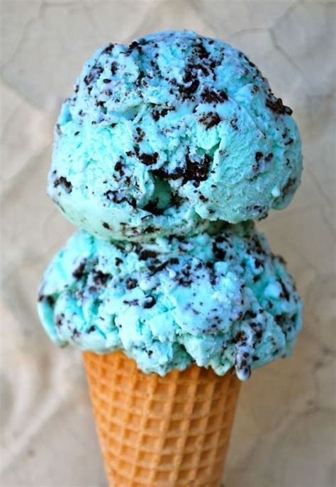 Blue Oreo Ice Cream Yummy Pinterest Ice Oreo And Cream