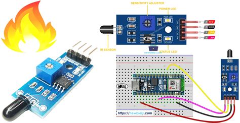 Arduino Nano Esp Capteur De Flamme